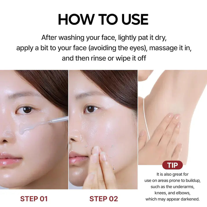 Dr. Melaxin™ RiceGlow Renewal Ampoule Brightening & Exfoliating Peeling Serum