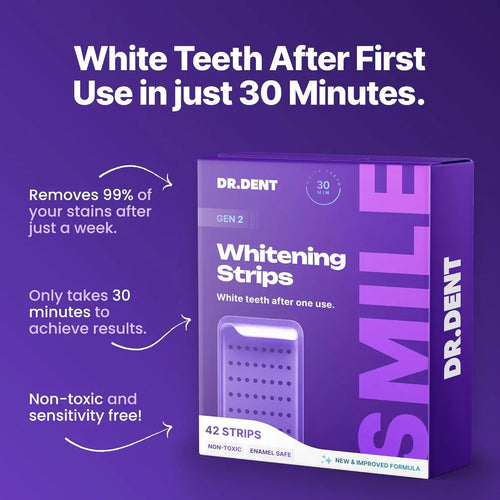 SmileLuxe™ Purple Sensitive Whitening 42 Strips