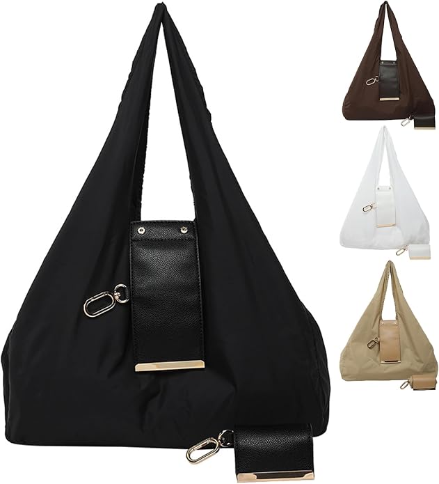 FoldKey™ — Foldable Keychain Tote Bag