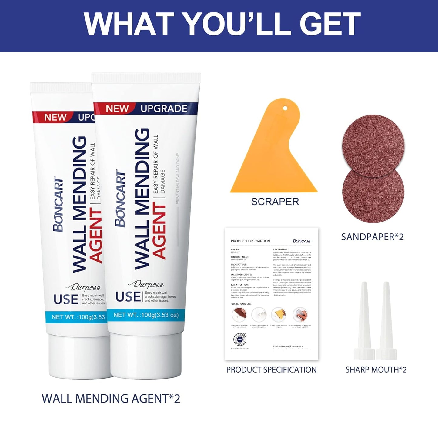 PatchPro™ wall Repair & Spackle Kit