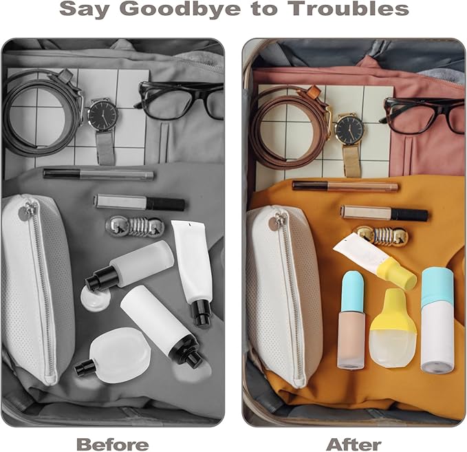 LeakProof Silicone Travel Sleeve Set™