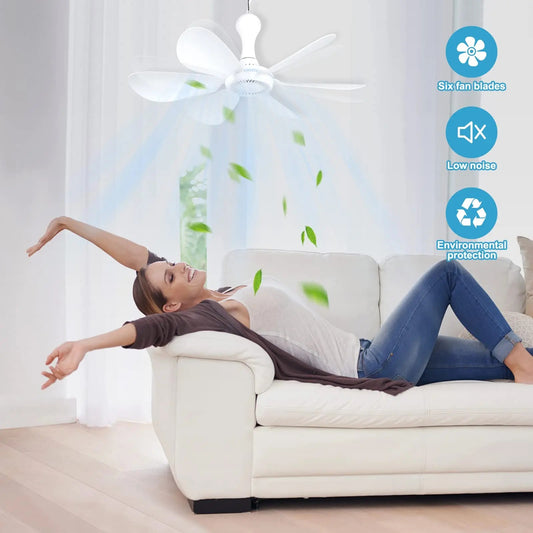 BreezeGo™ Portable USB Ceiling Fan